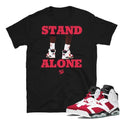 Jordan Carmine 6 shirt - Sneaker Tees to match Air Jordan Sneakers