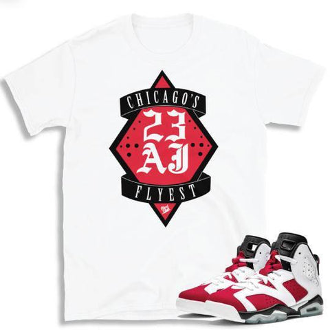 Carmine 6 Matching shirts - Sneaker Tees to match Air Jordan Sneakers
