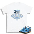 UNC Retro 4 Jordan shirt - Sneaker Tees to match Air Jordan Sneakers