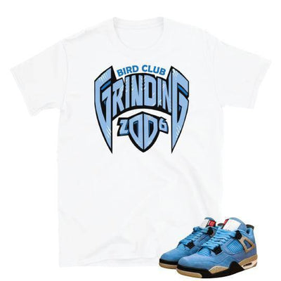 Jordan 4 UNC shirt - Sneaker Tees to match Air Jordan Sneakers