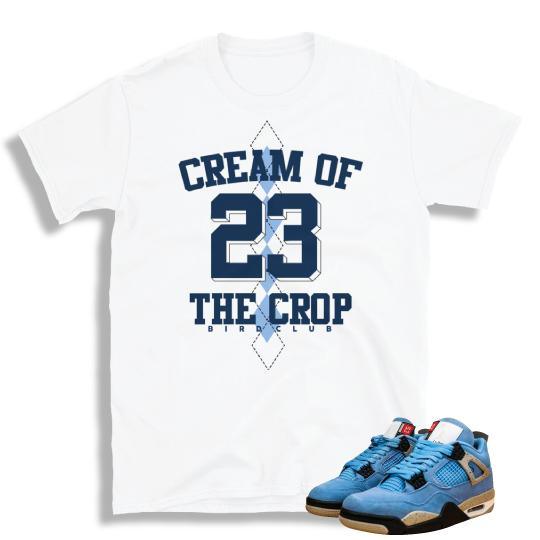 Retro 4 Jordan UNC shirt - Sneaker Tees to match Air Jordan Sneakers