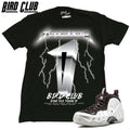 Foamposite Pro Silver Surfer Metallic Shirt - Sneaker Tees to match Air Jordan Sneakers
