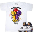 Retro 8 matching shirt - Sneaker Tees to match Air Jordan Sneakers