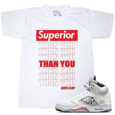Retro Sneakers Supreme tee - Sneaker Tees to match Air Jordan Sneakers