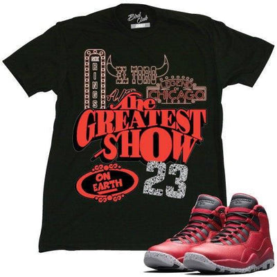 Retro 10 Sneaker Broadway shirt - Sneaker Tees to match Air Jordan Sneakers