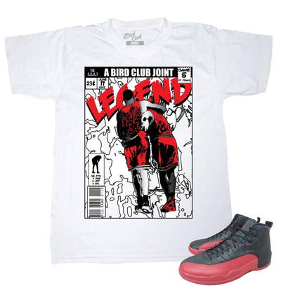 Retro 12 Flu Game shirt - Sneaker Tees to match Air Jordan Sneakers