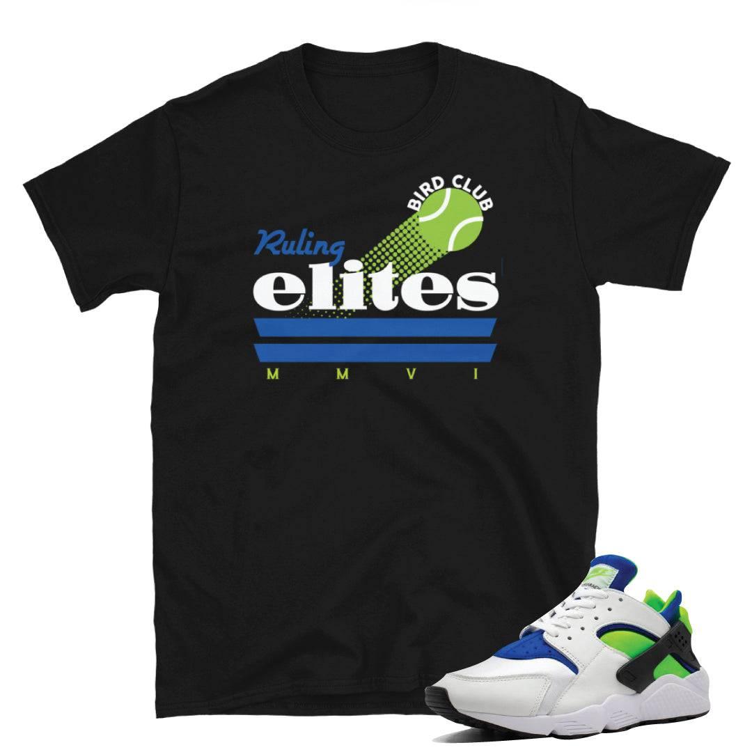 Huarache Scream Green Shirt - Sneaker Tees to match Air Jordan Sneakers