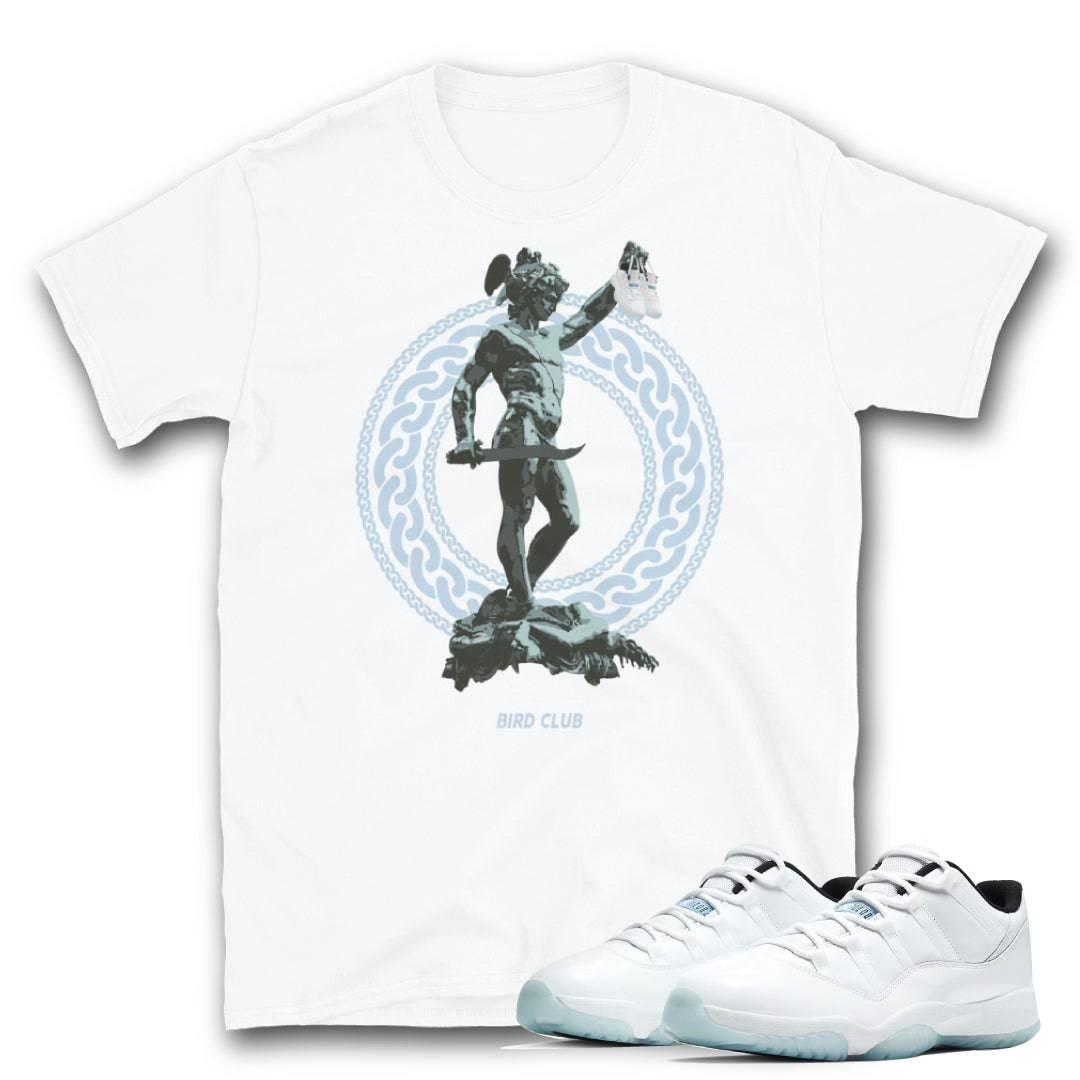Legend Blue Retro 11 Low Shirt - Sneaker Tees to match Air Jordan Sneakers