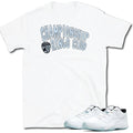 LEGEND BLUE 11 LOW SHIRT - Sneaker Tees to match Air Jordan Sneakers