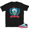 Miami Nights" Lebron 8 Shirt - Sneaker Tees to match Air Jordan Sneakers