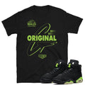Retro 6 Electric Green Shirt - Sneaker Tees to match Air Jordan Sneakers