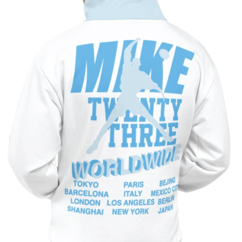 Retro 11 Legend Blue Hoody - Sneaker Tees to match Air Jordan Sneakers