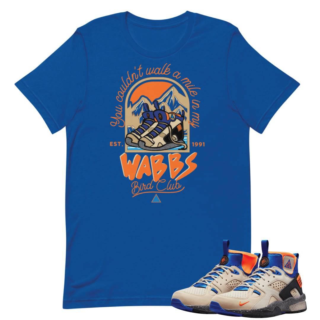 Air Mowabb Hiking Shirt - Sneaker Tees to match Air Jordan Sneakers