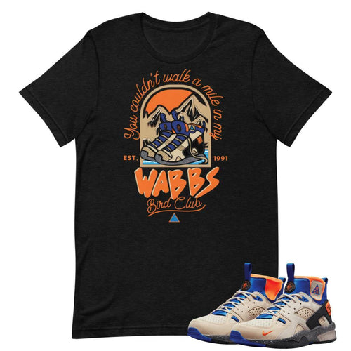 Air Mowabb Hiking Shirt - Sneaker Tees to match Air Jordan Sneakers