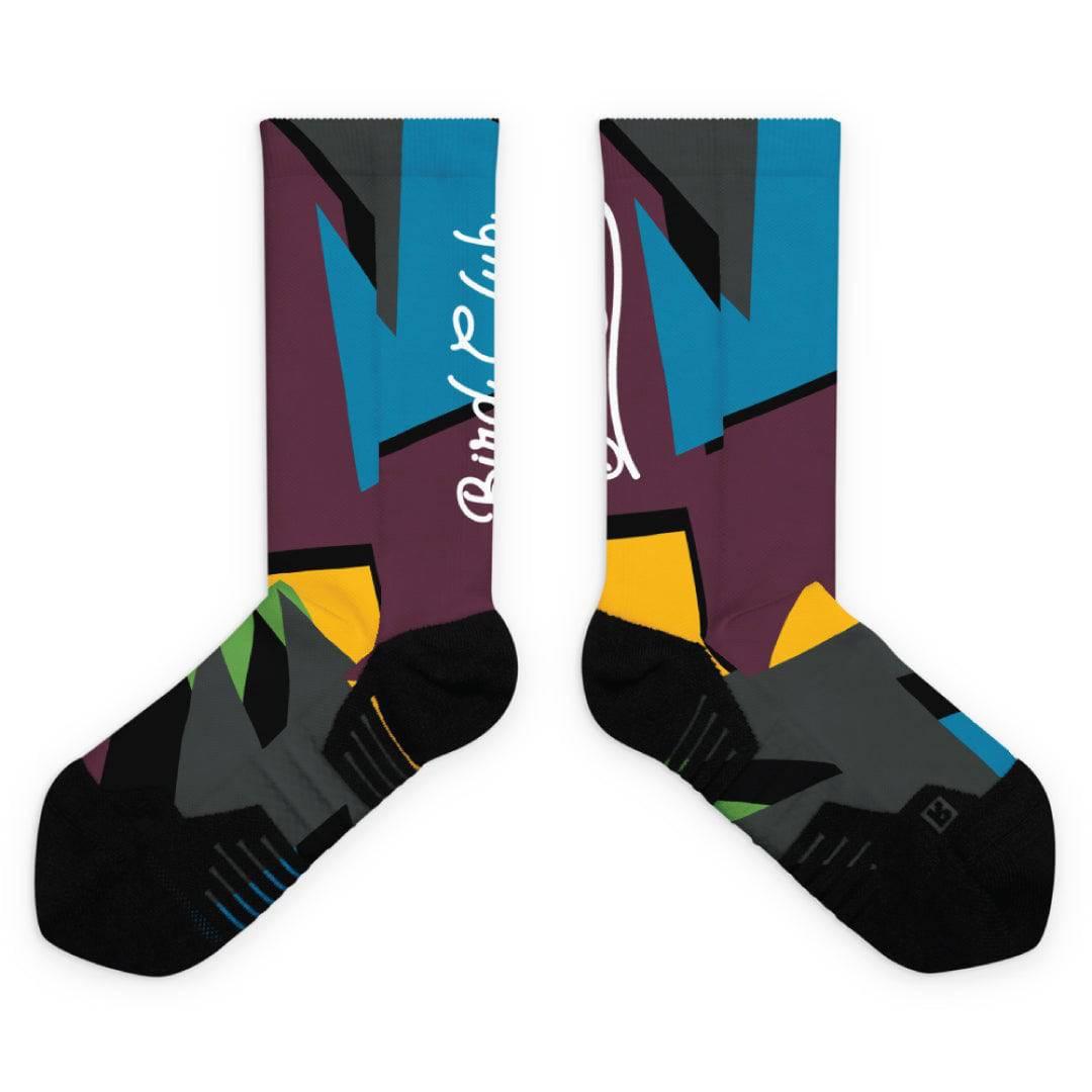 Retro Jordan Bordeaux Socks - Sneaker Tees to match Air Jordan Sneakers