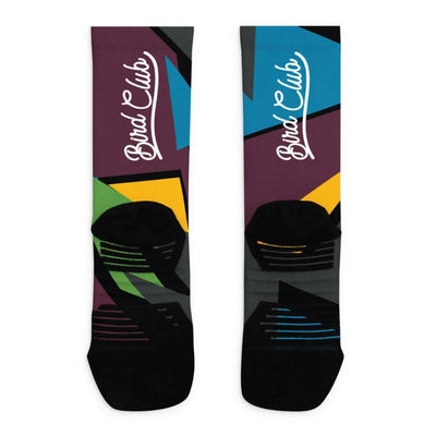 Retro Jordan Bordeaux Socks - Sneaker Tees to match Air Jordan Sneakers