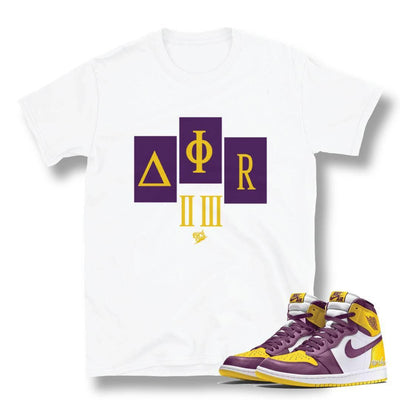 Retro 1 "Brotherhood" Frat Shirt - Sneaker Tees to match Air Jordan Sneakers