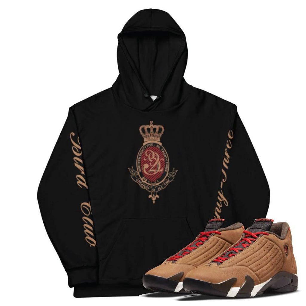 Jordan 14 Winterized Hoody - Sneaker Tees to match Air Jordan Sneakers