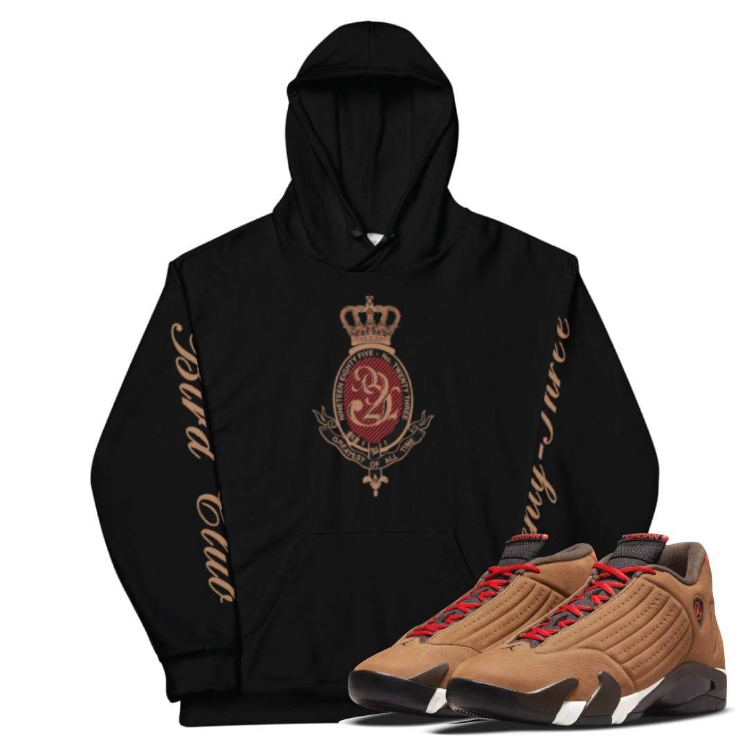 Jordan 14 Winterized Hoody - Sneaker Tees to match Air Jordan Sneakers