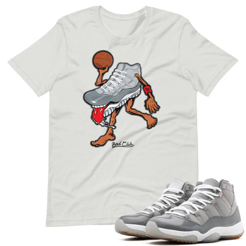 Retro 11 Cool Grey Shirt - Sneaker Tees to match Air Jordan Sneakers