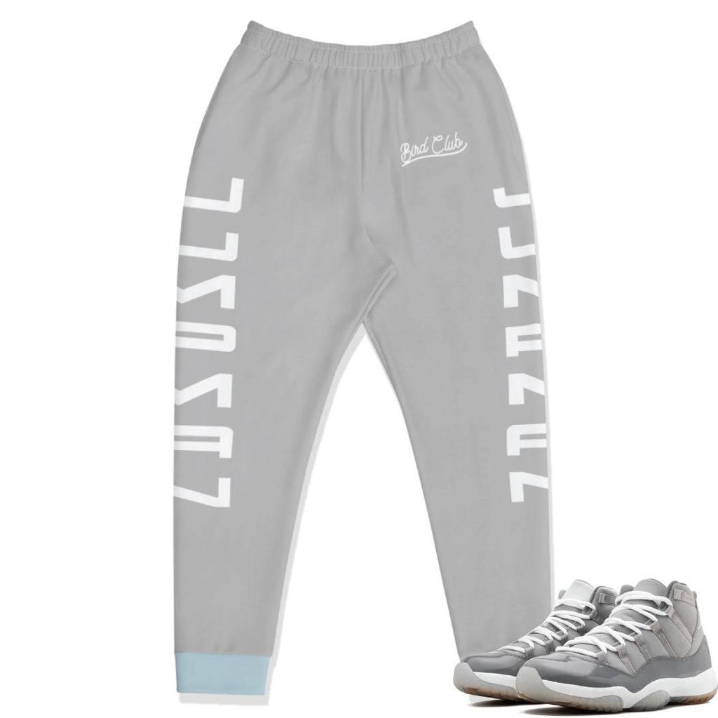 Retro 11 Cool Grey Joggers - Sneaker Tees to match Air Jordan Sneakers