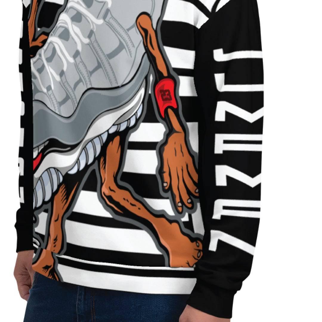Retro 11 Cool Grey SWEATSHIRT - Sneaker Tees to match Air Jordan Sneakers