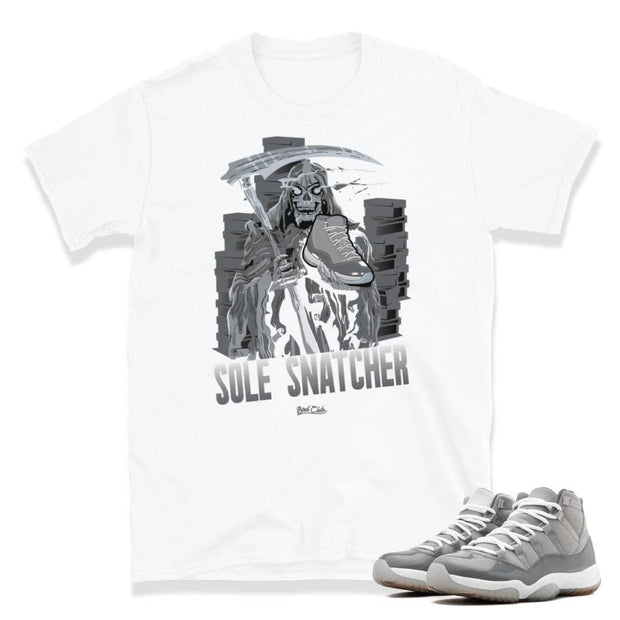 Cool Grey 11 Sole Shirt - Sneaker Tees to match Air Jordan Sneakers