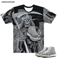 Sole Snatcher Cool Grey 11 Shirt - Sneaker Tees to match Air Jordan Sneakers
