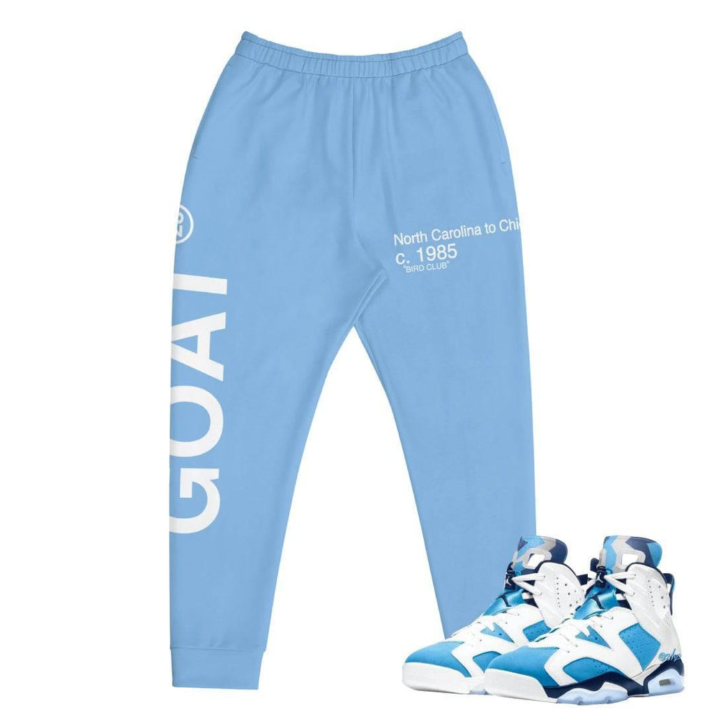 Retro 6 UNC Carolina Joggers - Sneaker Tees to match Air Jordan Sneakers