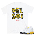 Retro 13 "Del Sol" shirt - Sneaker Tees to match Air Jordan Sneakers