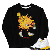 Retro 13 "Del Sol" Sweatshirt - Sneaker Tees to match Air Jordan Sneakers
