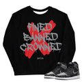 Retro 1 "Rebellionaire" Sweatshirt - Sneaker Tees to match Air Jordan Sneakers