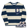 Retro 1 High 85 Georgetown Rugby Crew - Sneaker Tees to match Air Jordan Sneakers