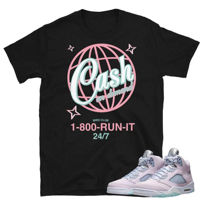 Retro 5 Easter Cash Shirt - Sneaker Tees to match Air Jordan Sneakers