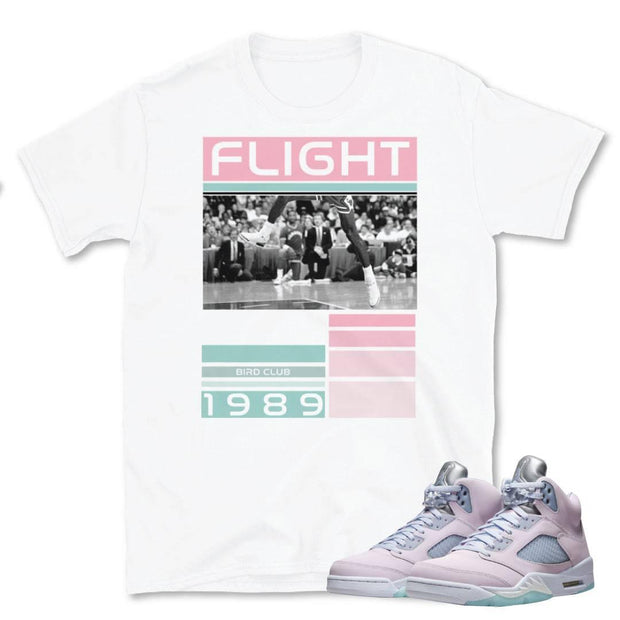 Retro 5 Easter Flight Shirt - Sneaker Tees to match Air Jordan Sneakers