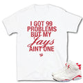 Retro 6 Red Oreo 99 Problems Shirt - Sneaker Tees to match Air Jordan Sneakers