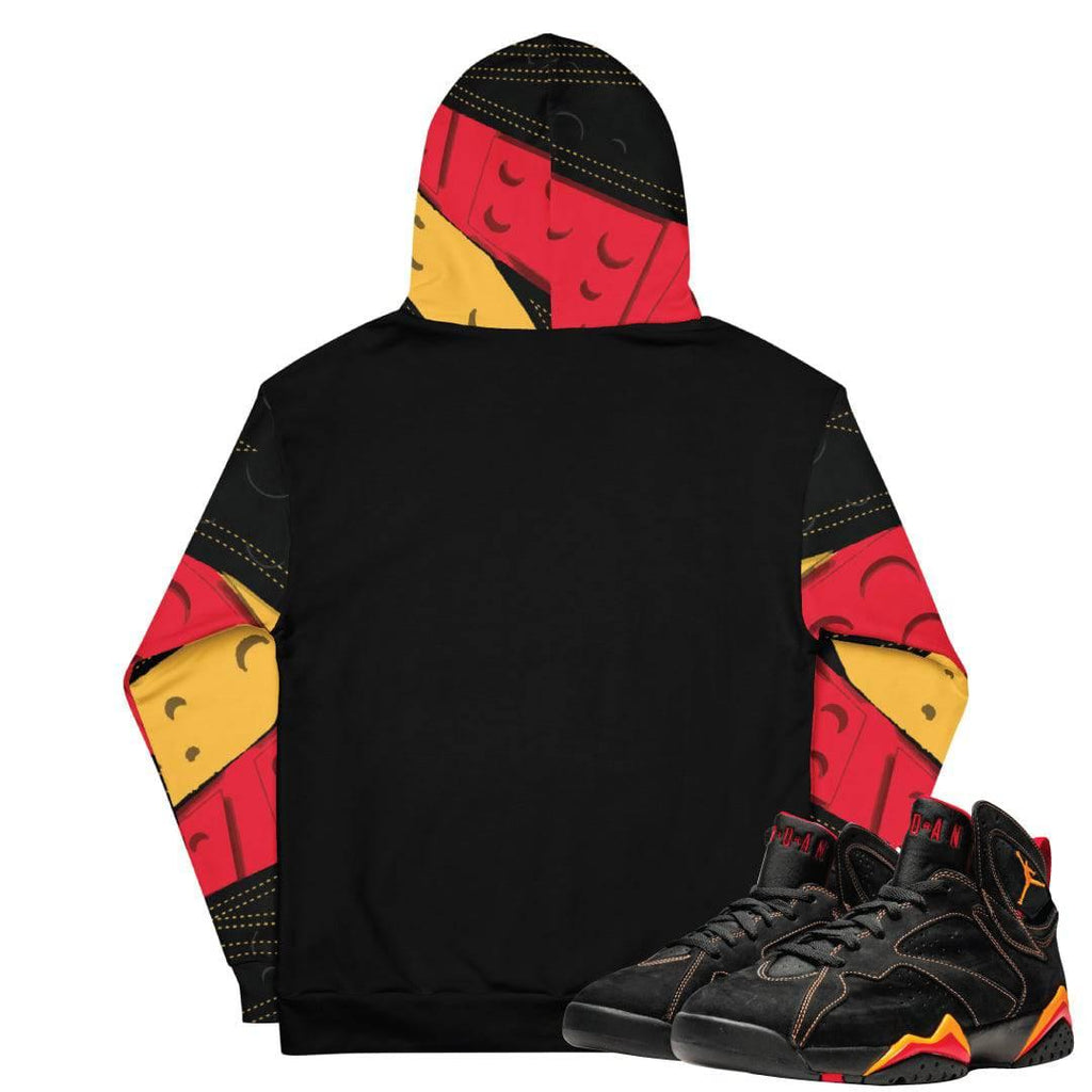 Retro 7 Citrus Matching Hoodie - Sneaker Tees to match Air Jordan Sneakers