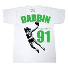 Dabbin Shirt "Dee Brown" 1991 Dunk Champion - Sneaker Tees to match Air Jordan Sneakers