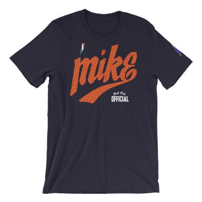 League Official Air Mike tee (NVY) - Sneaker Tees to match Air Jordan Sneakers