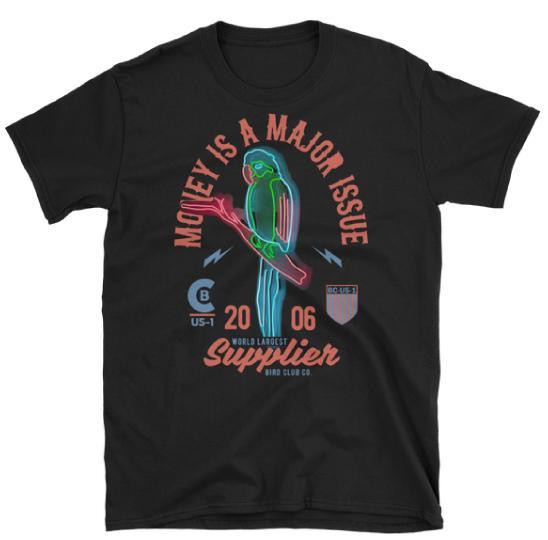 Money Is a Major Issue Neon tee - Sneaker Tees to match Air Jordan Sneakers