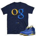 Jordan Laney 5 tee JSP - Sneaker Tees to match Air Jordan Sneakers