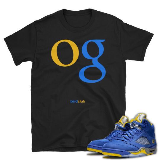 Jordan Laney 5 tee JSP - Sneaker Tees to match Air Jordan Sneakers