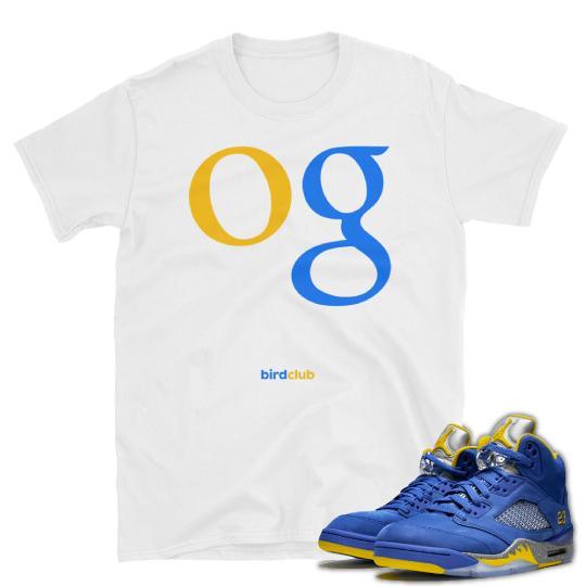 Jordan Laney 5 tee JSP - Sneaker Tees to match Air Jordan Sneakers