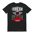 Fresh 2 Death Sneaker BLACK tee - Sneaker Tees to match Air Jordan Sneakers