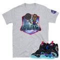 ZOOM Galaxy Sneaker Tee (GRY) - Sneaker Tees to match Air Jordan Sneakers