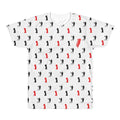 Dunks & Trophies All Over Sneaker Tee - Sneaker Tees to match Air Jordan Sneakers