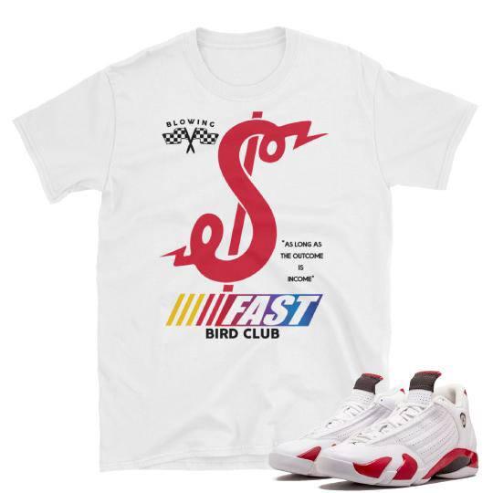 Jordan Retro 14 Rip Hamilton Sneaker Tees - Sneaker Tees to match Air Jordan Sneakers