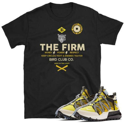 The Firm Bowfin Citron Sneaker tee - Sneaker Tees to match Air Jordan Sneakers