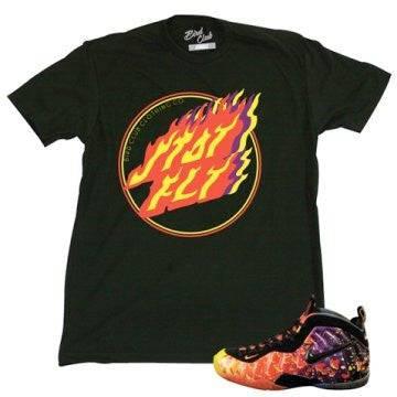 Foamposite Asteroids shirt - Sneaker Tees to match Air Jordan Sneakers