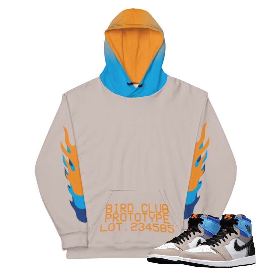 Retro 1 Prototype Sneaker Hoody - Sneaker Tees to match Air Jordan Sneakers